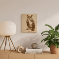 Muurdecoratie uil veluwe series