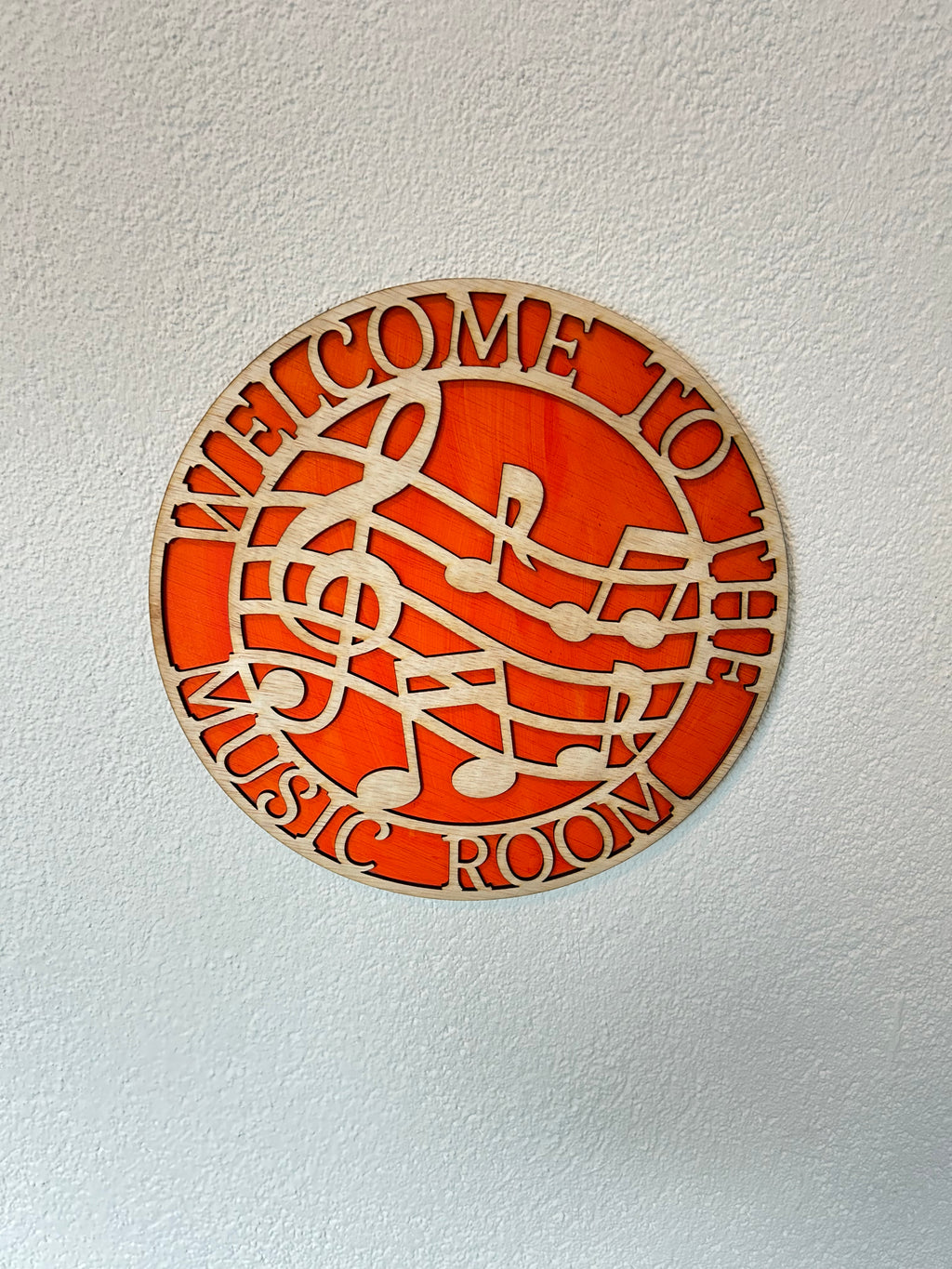 Muziek muurdecoratie