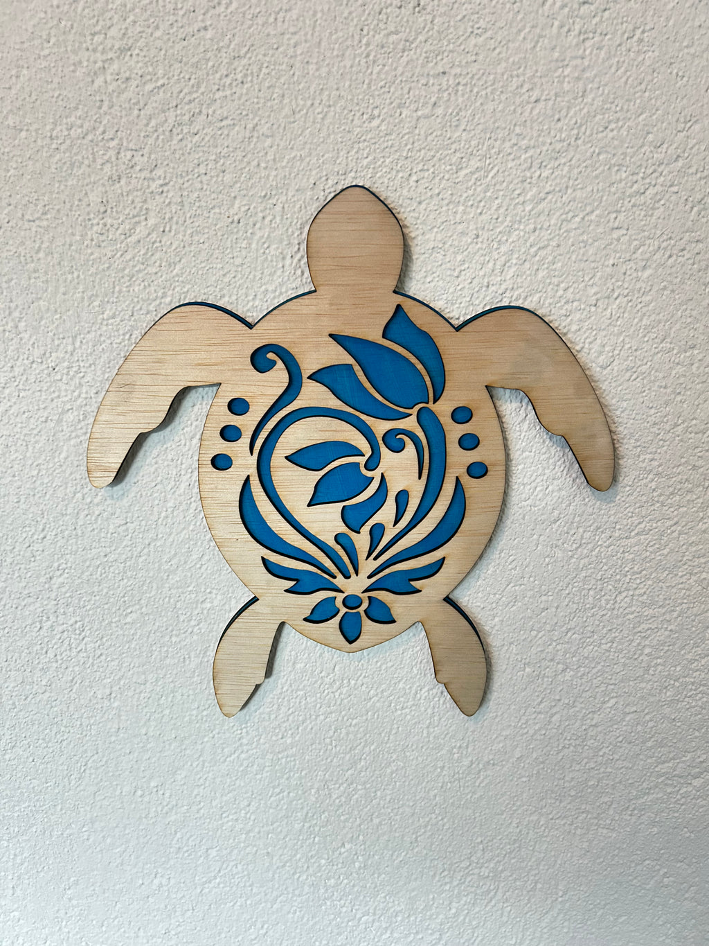Schildpad muurdecoratie