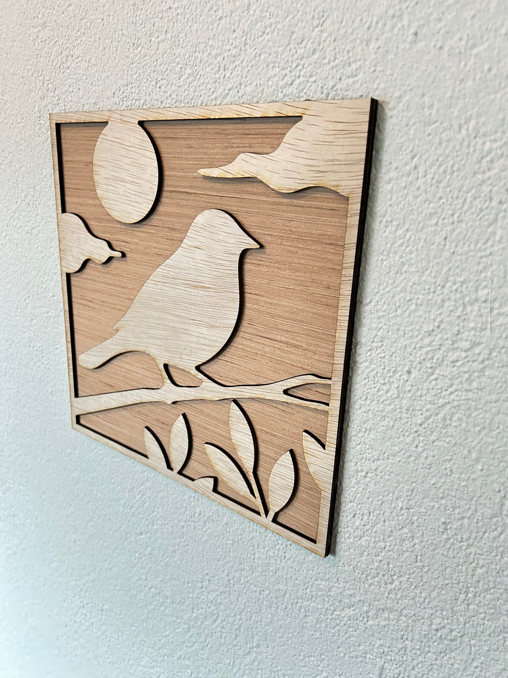 Vogel wanddecoratie