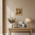 Fotogravure op hout – Gepersonaliseerde foto op linden houten paneel