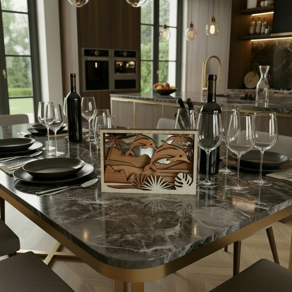 Dolfijnen tafeldecoratie