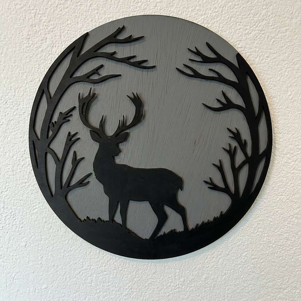 Hert wanddecoratie